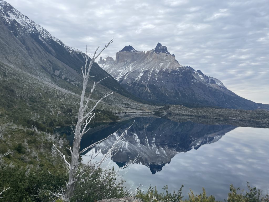 Mountain and their reflection in the lake