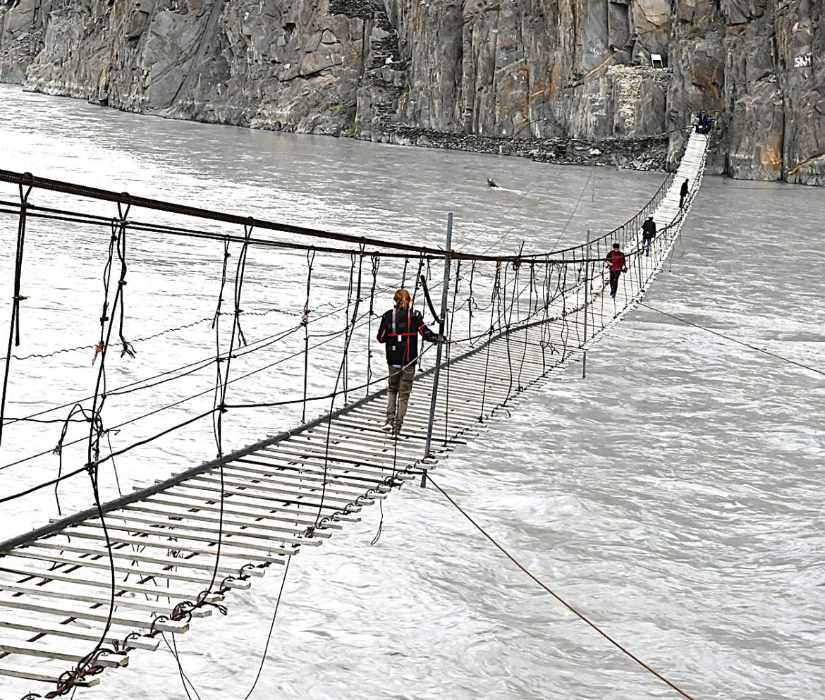 Hussaini Suspension Bridge