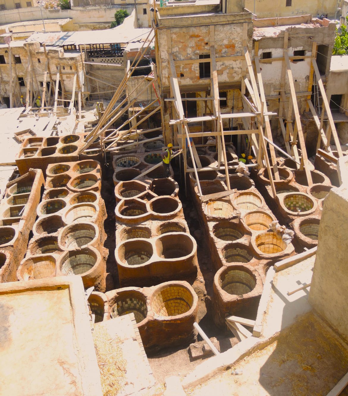 Tanneries in Fez