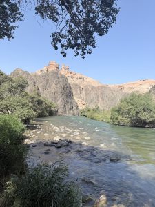 River that carved the canyon