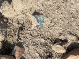 Pottery Fragments Embedded in the Fortress Walls